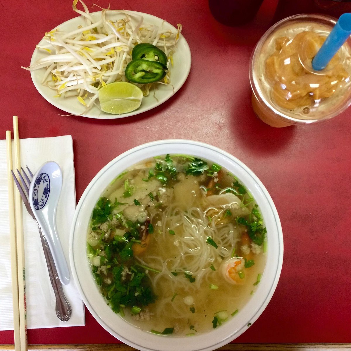 Cheng Heng Restaurant signature dishes Amok (fish curry steamed in a banana leaf), Salaw Machu Kroeung (sour soup), Fried Ginger Tofu, Num Pang (Cambodian sandwich)
